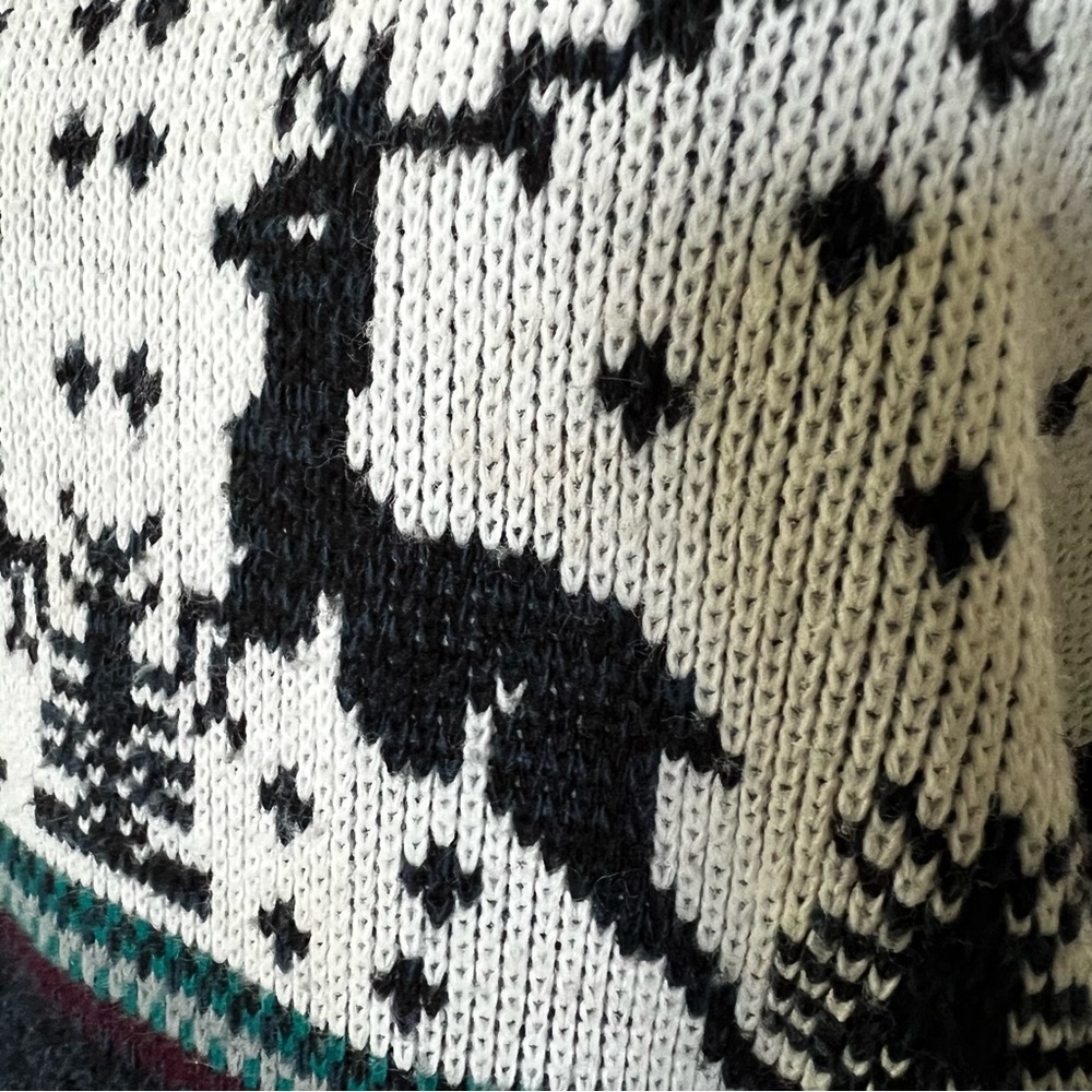 Vintage Rob Winter Reindeer Sweater Medium - Picture 11 of 11